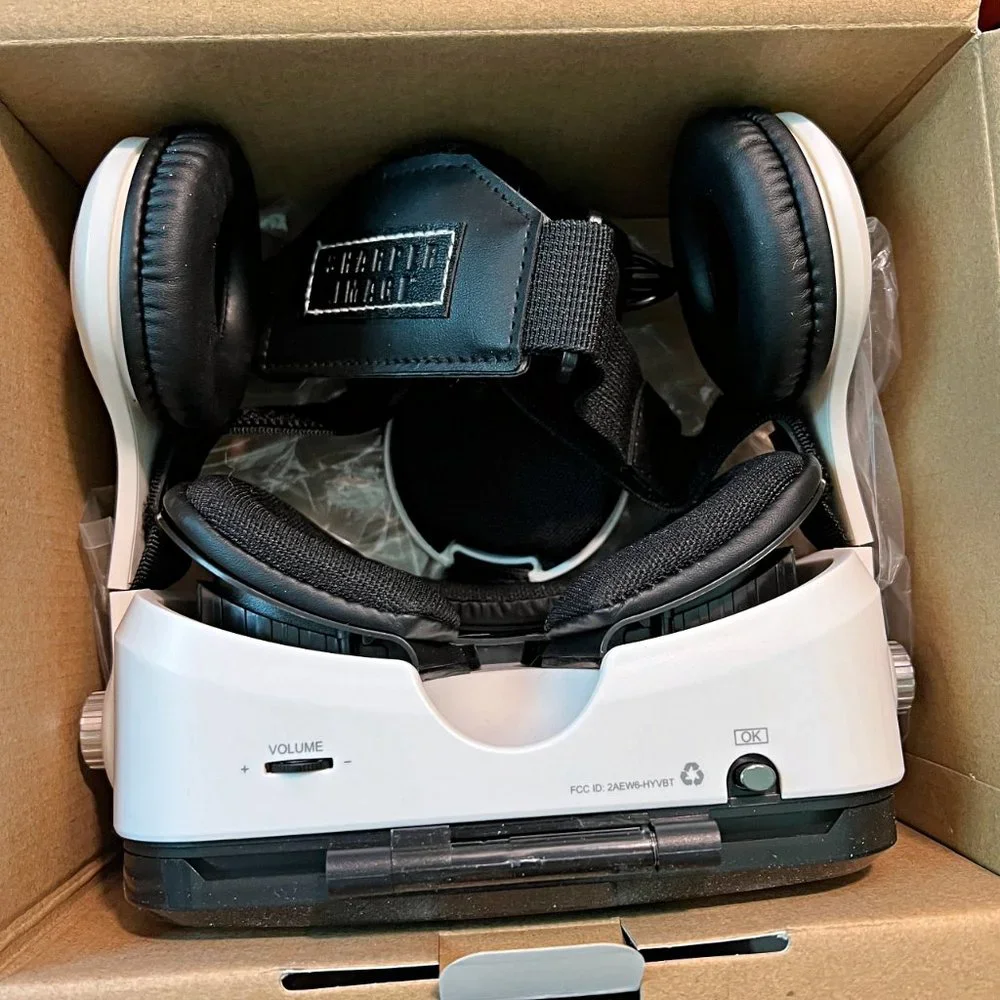 Sharper Image Bluetooth VR Headset with Earphones